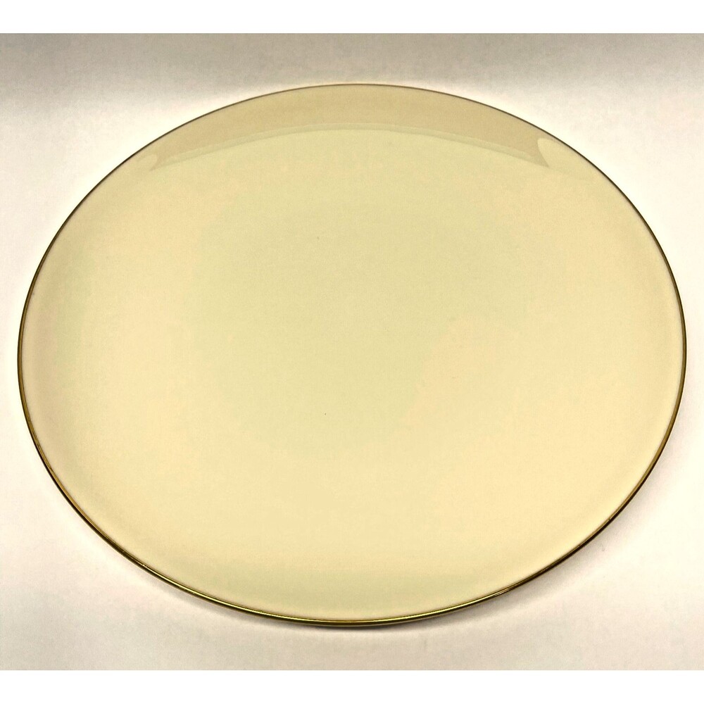 Vintage Lenox Olympia Gold X-303 13” Round Chop Plate Serving Platter USA
